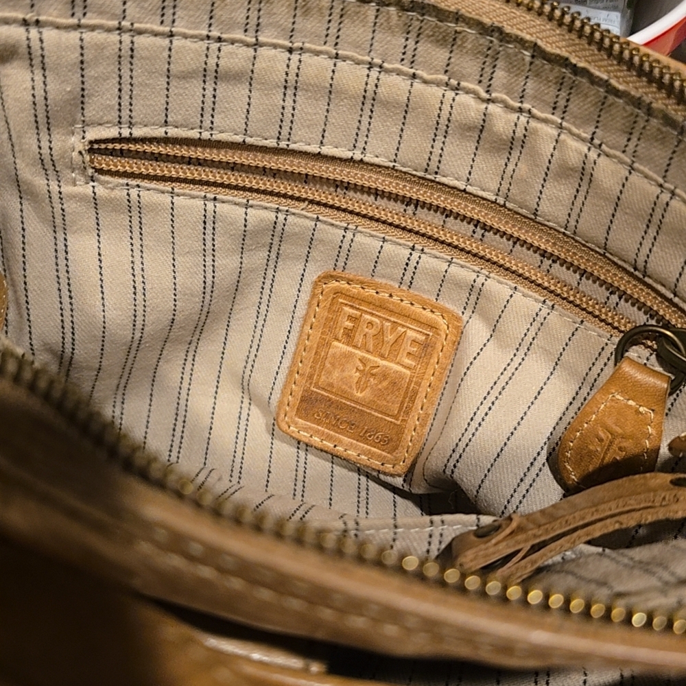 Frye Brown Leather Crossbody